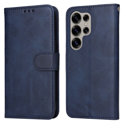 Compatible with Samsung S25 Ultra PU Leather Wallet Case Blue Samsung Multiple Colors - Image 2