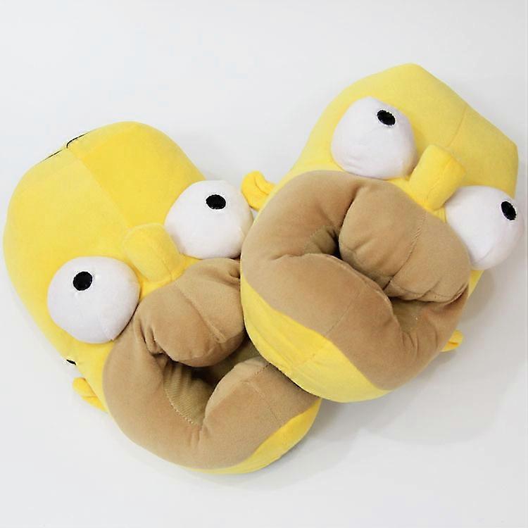Simpson Slippers Funny Plush Warm Winter Indoor Slippers - Image 2