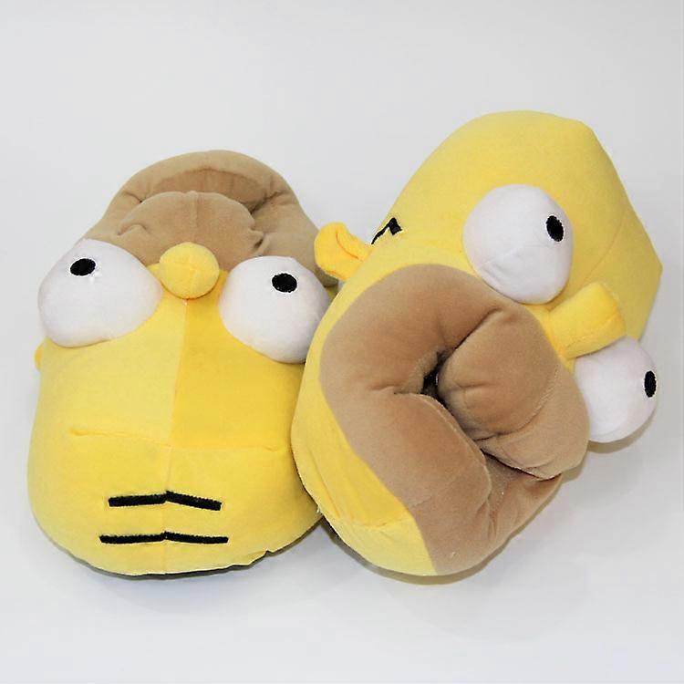 Simpson Slippers Funny Plush Warm Winter Indoor Slippers - Image 3