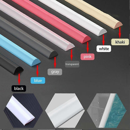 Shower Water Barrier 200cm Bendable Perfect Black Compatible with Various Brands - Image 4