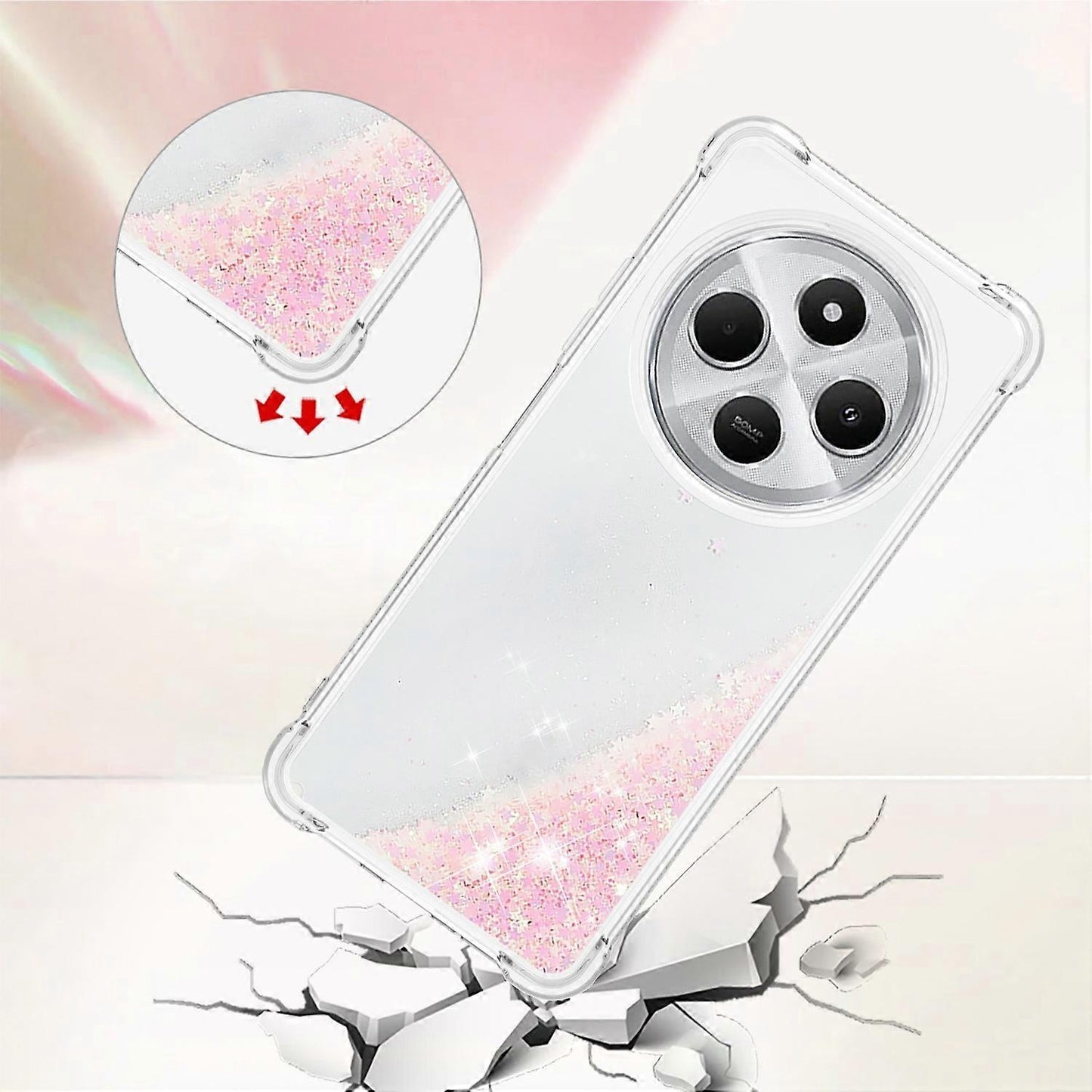 Xiaomi Redmi 14C 4G Mobile Case, Compatible with Xiaomi, Perfect Pink Pentagram Max Pink - Image 4