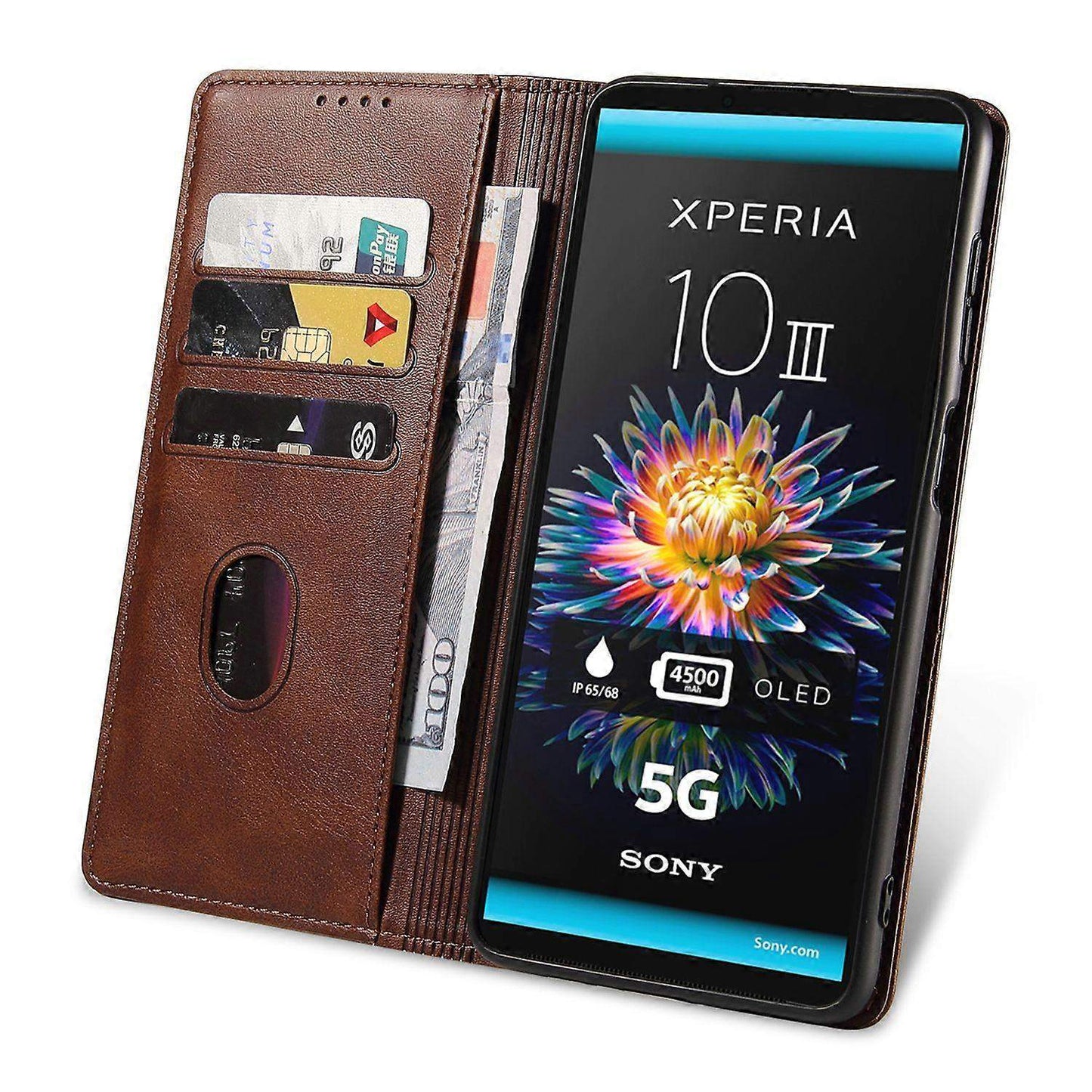 Compatible with Sony Xperia 10 III 5G Mobile Case - Perfect Brown-max Brown - Image 2