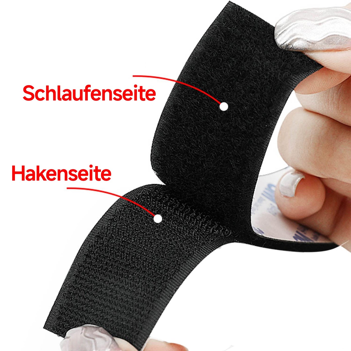 Alternative to 3M Super Strong Double-Sided Tape with Velcro 2025, high adhesion, removable, reusable, self-adhesive tape. - Image 4