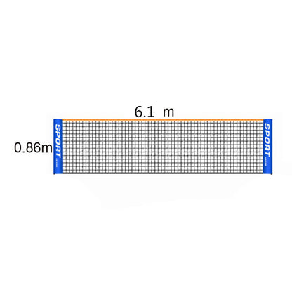 Portable Badminton Net Replacement for Outdoor Sports Training 3/4/5/6M x 3.1M - Image 9