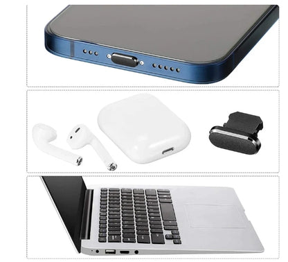 Compatible with iPhone Mobile Phone Charging Port Dust Plug Cleaning Kit - Image 3