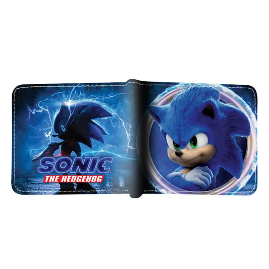 Sonic The Hedgehog Wallet Kids Boys Girls Case Wallet D