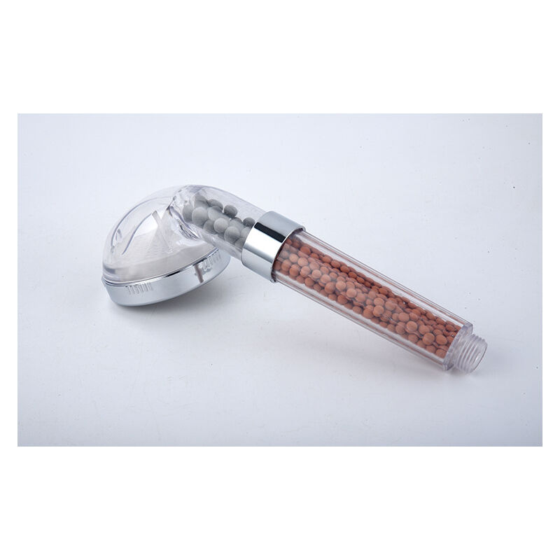 High-Pressure Adjustable Shower Head with Three-Speed Switch, Large White Transparent Design, Compatible with Bathroom and Home Use - Image 2
