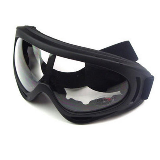 2 pcs ski goggles for children, UV protection and anti-fog lenses for children and teenagers, spherical lens snowboard Clear