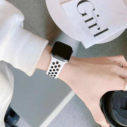 Compatible with Apple Watch Wristband Apple Watch Ultra 2 Series 9 8 SE 7 6 5 4 3 45mm 49mm 44mm 40mm 41mm 42mm Black Purple 11 SM - Image 4