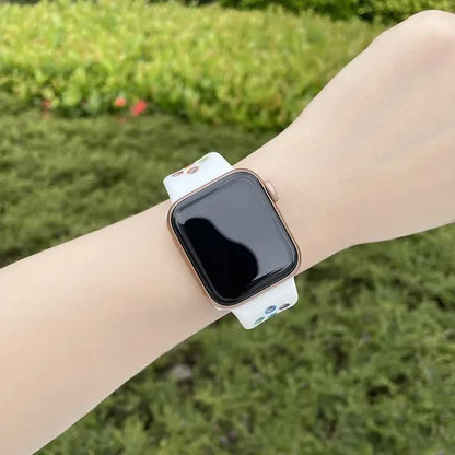 Compatible with Apple Watch Wristband Apple Watch Ultra 2 Series 9 8 SE 7 6 5 4 3 45mm 49mm 44mm 40mm 41mm 42mm Black Purple 11 SM - Image 6