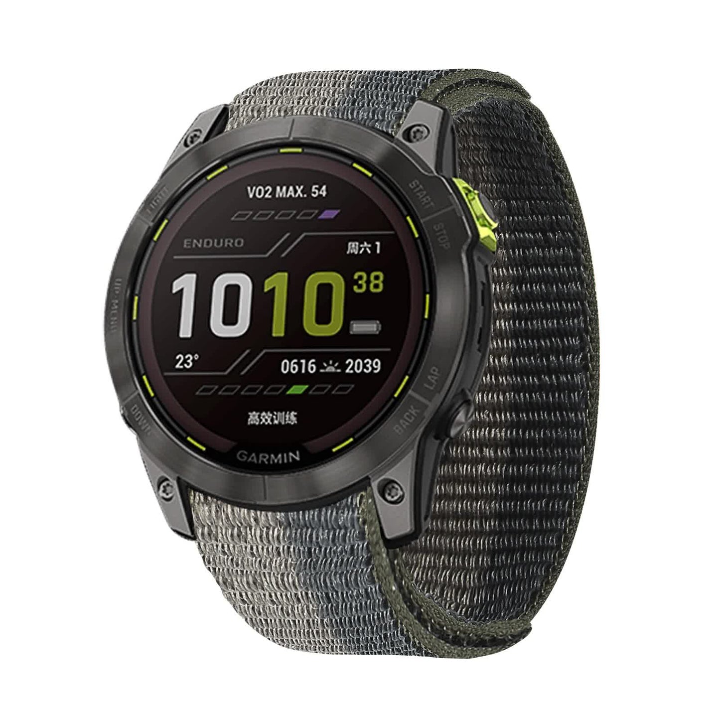 26mm 22mm Official Nylon for Garmin Enduro 2/Fenix ​​6X 6 Pro 5X 5 Plus 7X 7/Epix Gen 2 Ultralight Smart Watch Band Bracelet H 26mm Fenix ​​6X 6XPro