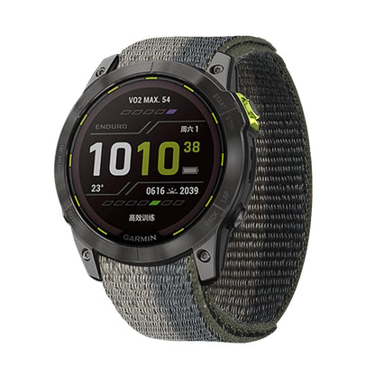 26mm 22mm Official Nylon for Garmin Enduro 2/Fenix ​​6X 6 Pro 5X 5 Plus 7X 7/Epix Gen 2 Ultralight Smart Watch Band Bracelet H 26mm Fenix ​​6X 6XPro