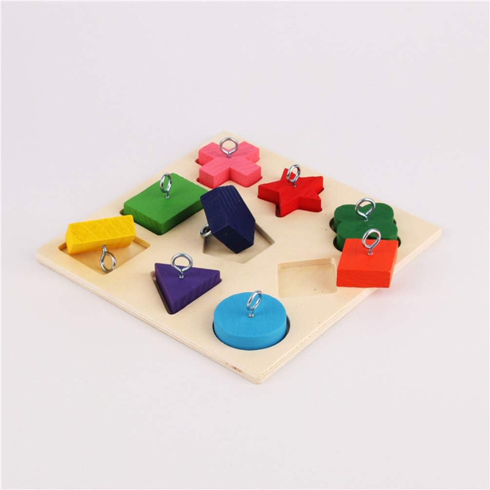 Bird Puzzle Toy Parrot Educational Toys Bird Feeder Wooden Toys B - Image 3
