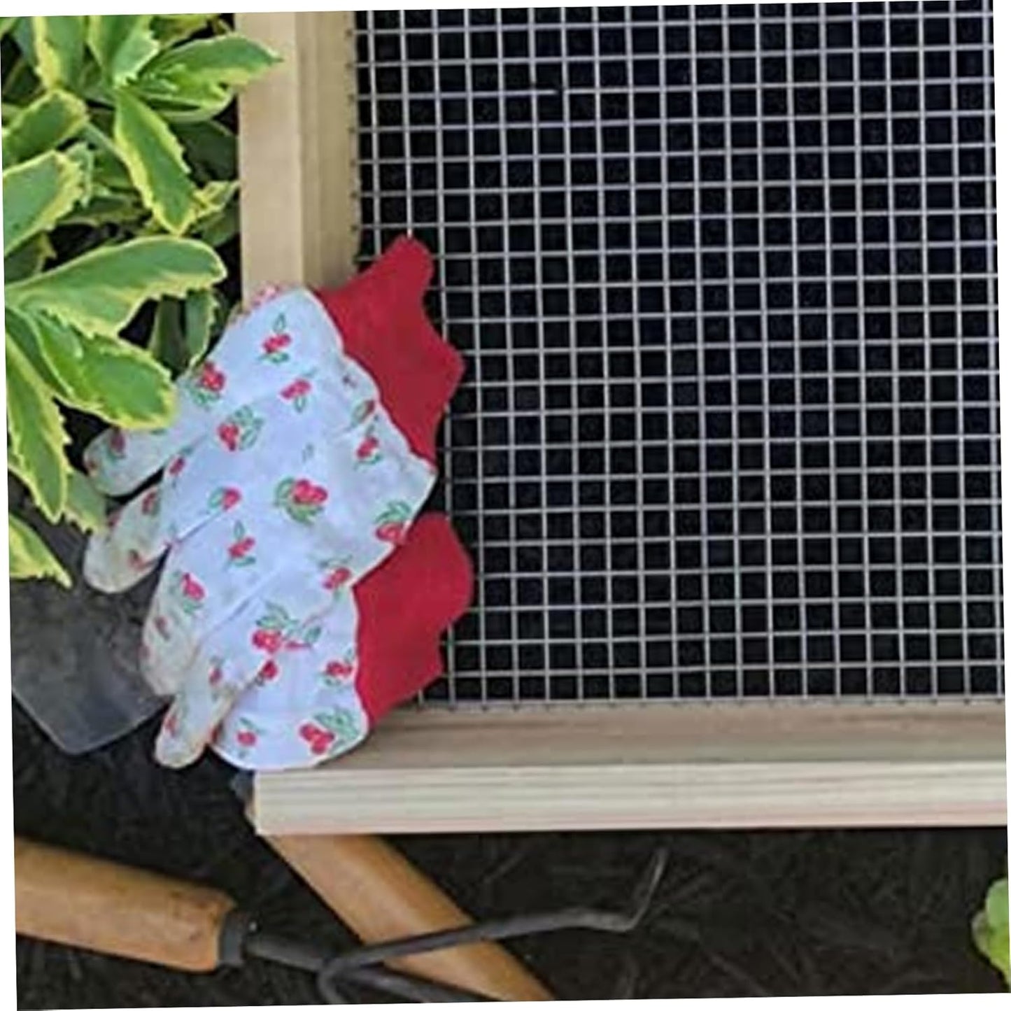 Garden sieve, soil sieve, mesh, ground stone, sand sieve, garden tool for sifting compost, dirt, soil, leaves, live - Image 6