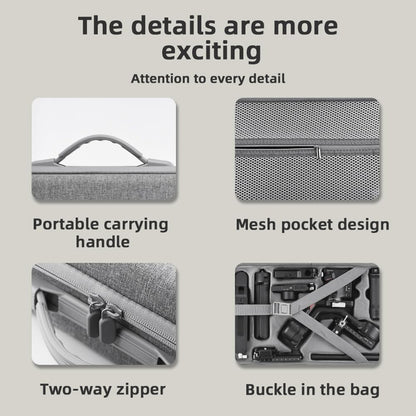 Bag for DJI 4 Gimbal Stabilizer, Compact Travel Case - Image 7