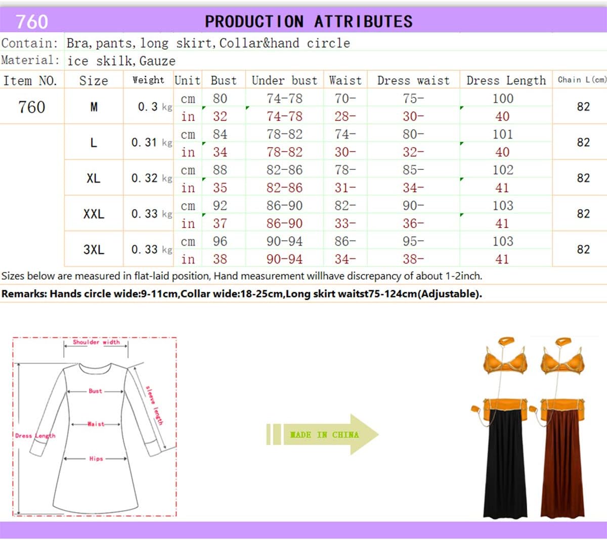Women's Halloween Cosplay Clothing, Sexy Costume Princess Slave Miss Manners Uniform, Princess Leia Captive Adult Costume Black M Black M - Image 2