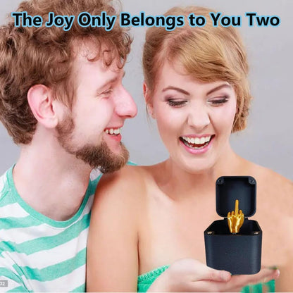 Middle Finger in a Box, Box of Middle Fingers, Middle Finger Surprise Gift, Joke Gift with Protruding Hand for Adults, for the Office (1 pc) 1Pcs - Image 4