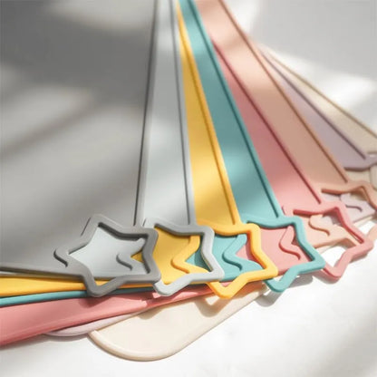 Silicone Baby Placemat 2-Pack Non-Slip Washable BPA-Free for Kids Light Mauve Skin Tones - Image 8