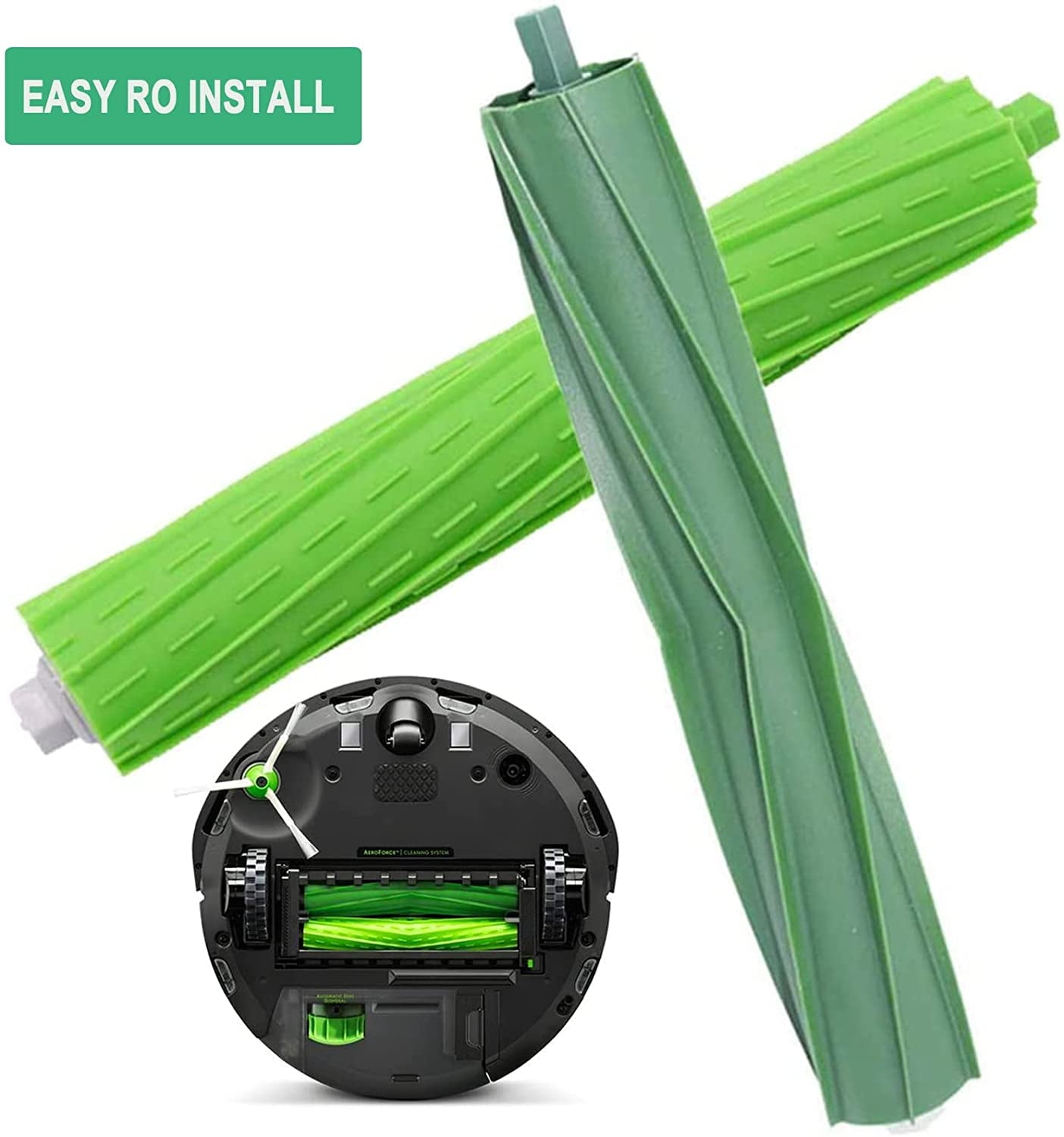Replacement Parts for iRobot Roomba E, I and J Series - Includes Multi-Surface Rubber Brush & High Performance Filter 1+1 - Image 3
