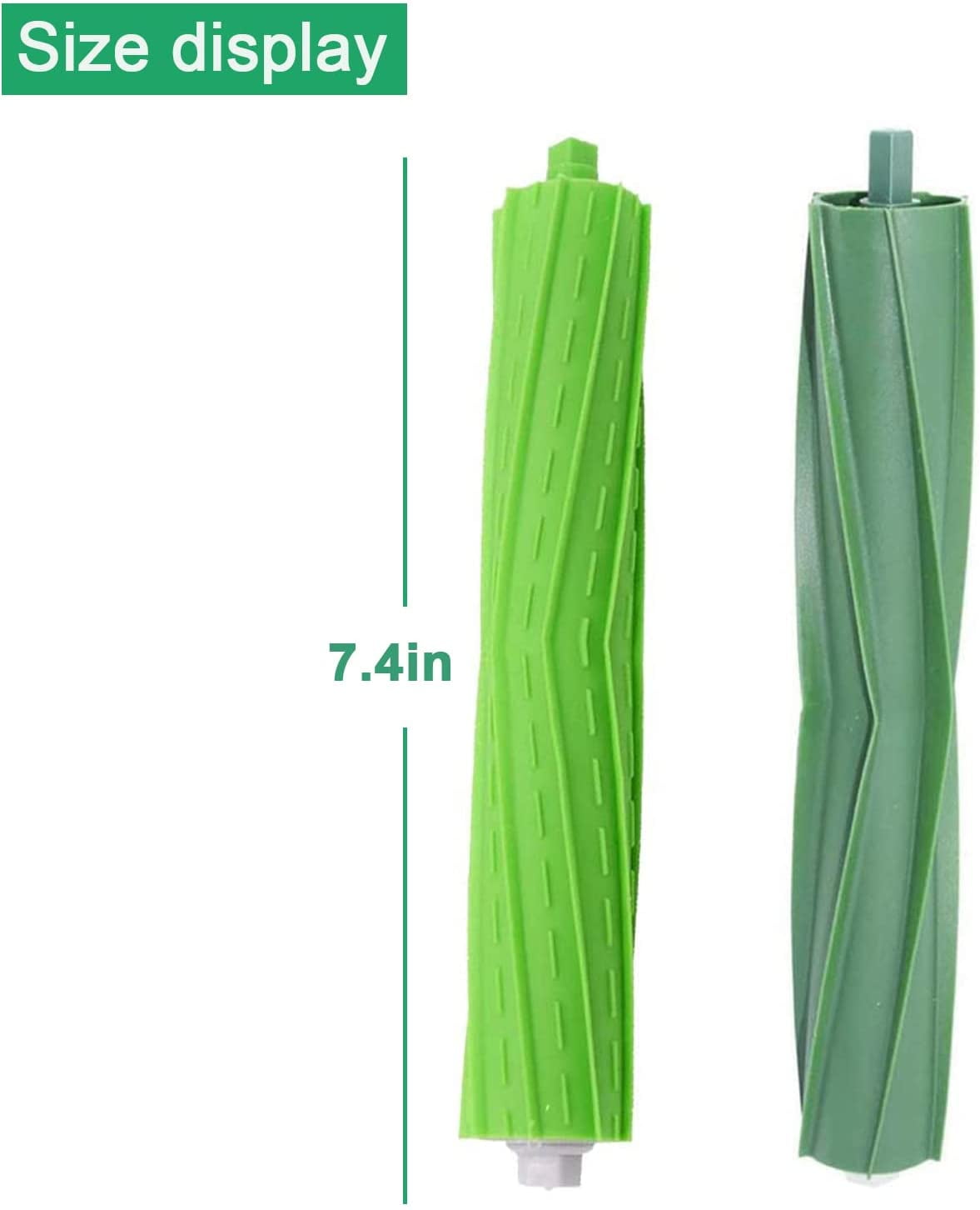 Replacement Parts for iRobot Roomba E, I and J Series - Includes Multi-Surface Rubber Brush & High Performance Filter 1+1 - Image 5