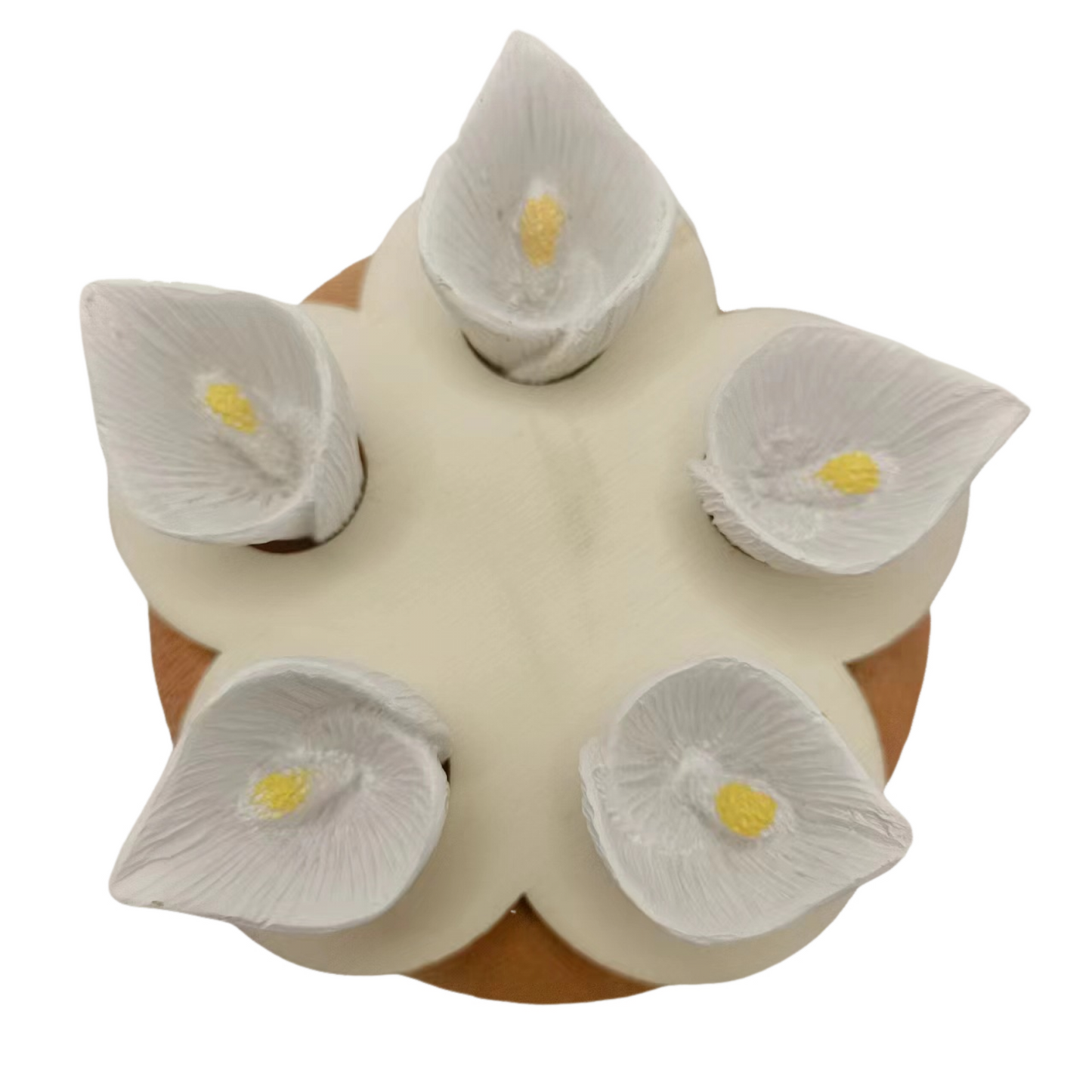 Bee Drinking Station 5-Pack Blue Outdoor Garden Cup Compatible with Bees and Butterflies Waterer - Image 6