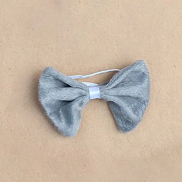 Compatible with Oral-B 3 pcs Animal Costume Set Cute Mouse Ears Headband Bows Long Tail for Children Adult - Image 5