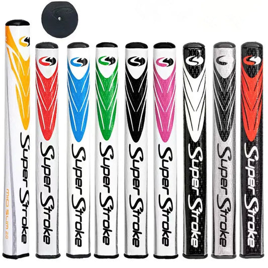 Golf Sport Super Putter Grip, Ultra Thin, Medium Thin, Thick, Black Red, 2 Pack - Image 2