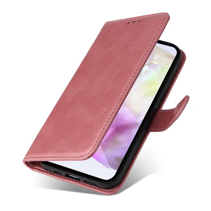 Compatible with Samsung A56 5G Compatible PU Leather Wallet Case Pink - Image 6