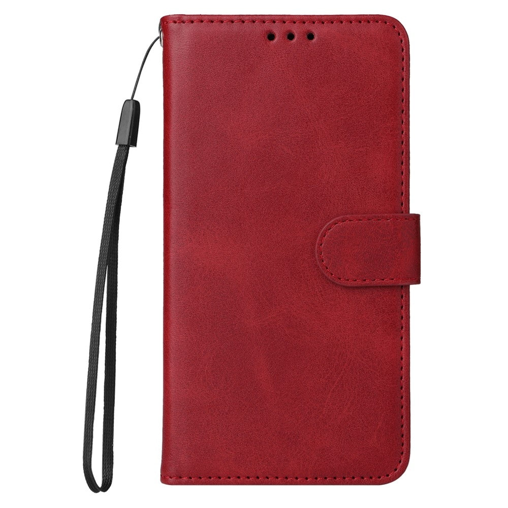Compatible with Samsung A56 5G Wallet Case Red PU Leather Samsung - Image 7