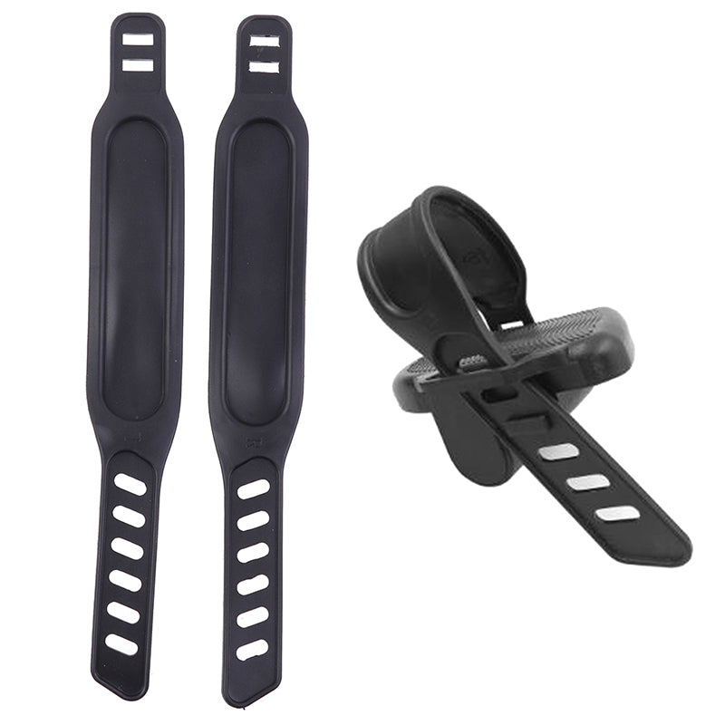 1 pair new exercise bike pedal straps stirrup strap Fitness Equi