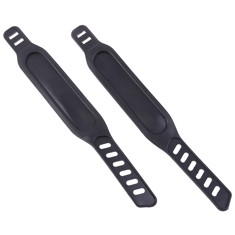 1 pair new exercise bike pedal straps stirrup strap Fitness Equi - Image 2