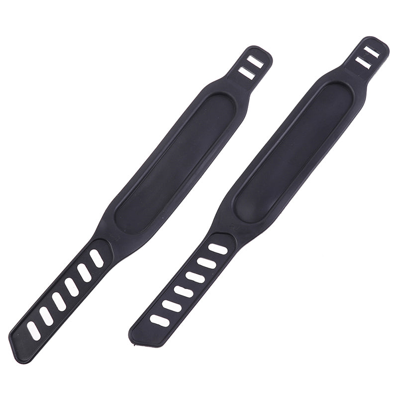 1 pair new exercise bike pedal straps stirrup strap Fitness Equi - Image 3