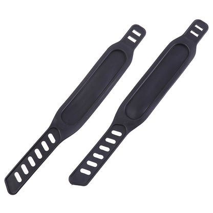1 pair new exercise bike pedal straps stirrup strap Fitness Equi - Image 3