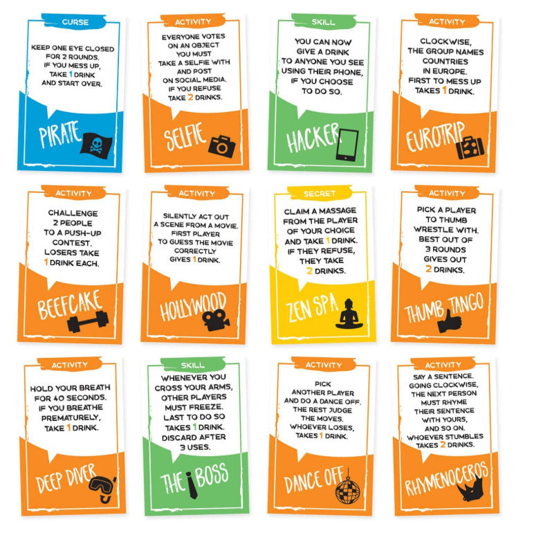 Sotally Tober Drinking Game Full English Adult Drinking Game Card Game - Image 3