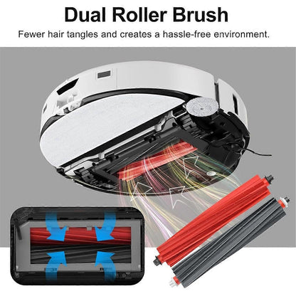 Replacement Parts for Roborock S8 Maxv Ultra, Main Brush and Side Brush As Shown_MGF As Shown - Image 3