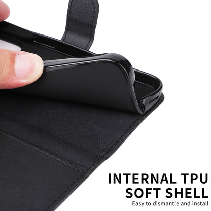 Xiaomi Redmi A5 4G Leather Wallet Case with Card Slots, PU Leather Cover, MGF Black Color, Compatible with Xiaomi - Image 4