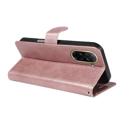 Xiaomi Redmi A5 4G PU Leather Wallet Case Compatible with SKALO MGF Pink Gold - Image 3