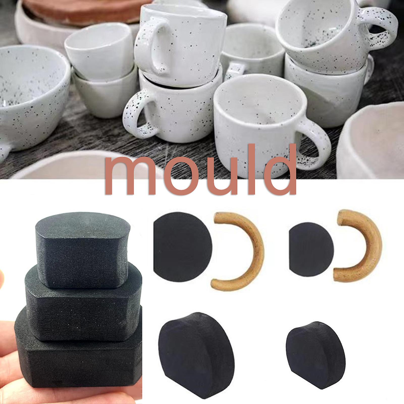 Ceramic Mug Handle Molds 12pcs, Easy to Use Mug Handle Shaper Tool Compatible with MGF - Image 3