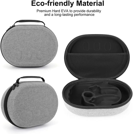 Carrying Case for Meta Quest 3 Headset, Shockproof, Portable Storage Case, Repo Resistant, Hard Case with Divider and Mesh Pocket Parent - Image 4