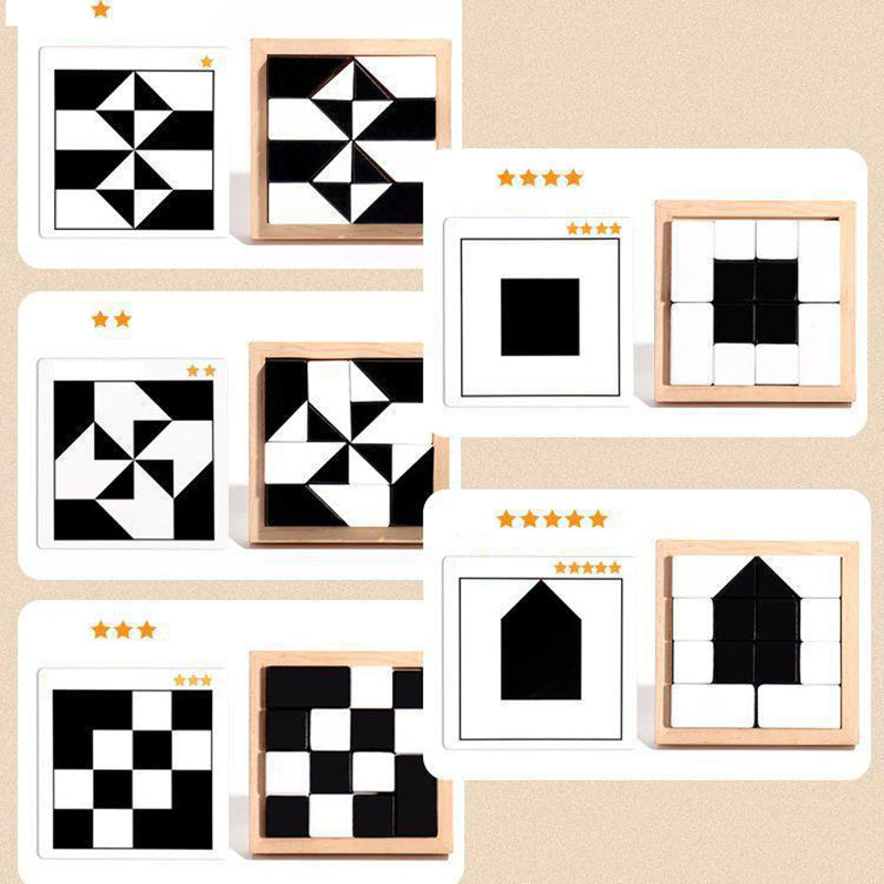 Hidden Block Puzzle Puzzle Toys Wooden Puzzle C - Image 4
