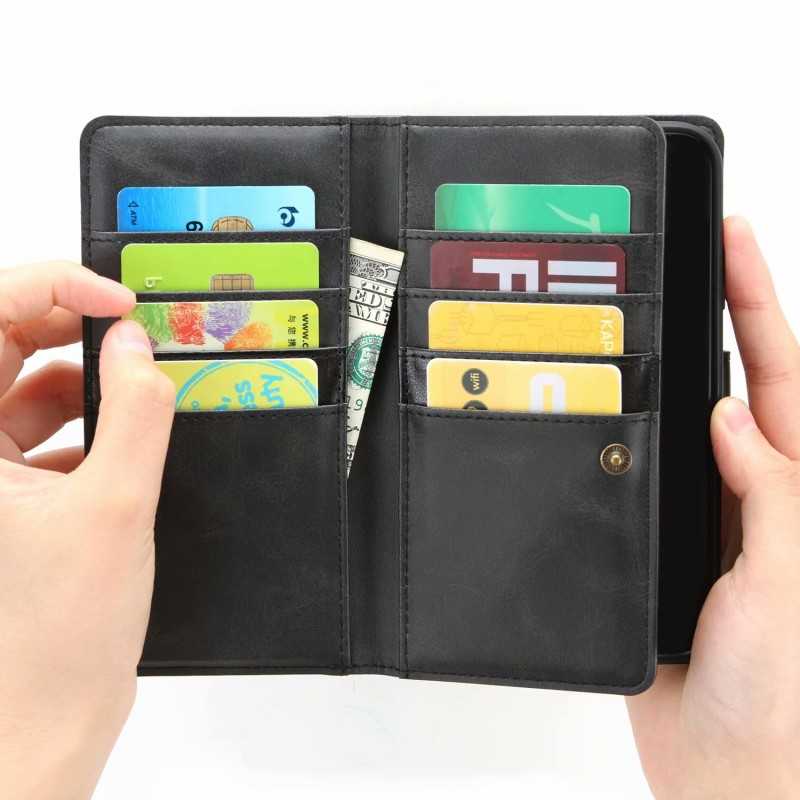 Compatible with iPhone 11 Wallet Case 10 Grid V3 Rose Gold 150 - Image 4