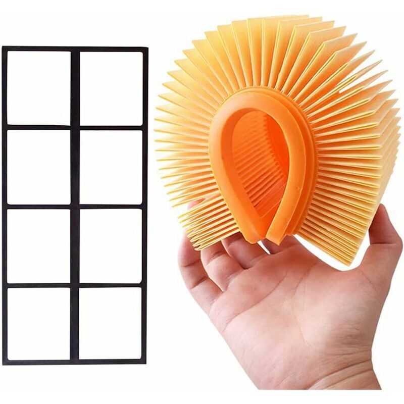 Kärcher vacuum cleaner filter 3-pack flat pleated filter accessory for Kärcher vacuum cleaners AD 3200, AD 3 Premium and AD 4 Premium, 6.415-953.0 - Image 2