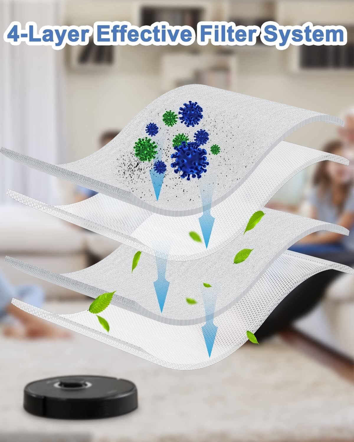 Suitable for Roborock S8 S8 Pro Ultra S7 MaxV Ultra S7 Pro Ultra Q7 Robot Vacuum Cleaner Bags 10 pcs compatible - Image 4