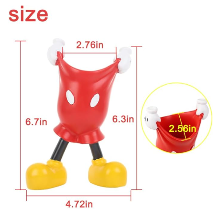 Makeup Brush Holder, Pen Holder for Desk Cute for Birthday Party Supplies Present for Home - Image 2