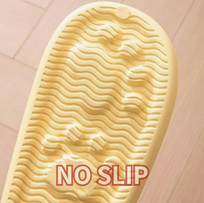 Women’s Slides Cute Bathroom Slippers Non-Slip Cartoon Cat Shaped Indoor Outdoor Summer Slippers（black，36-37） - Image 4