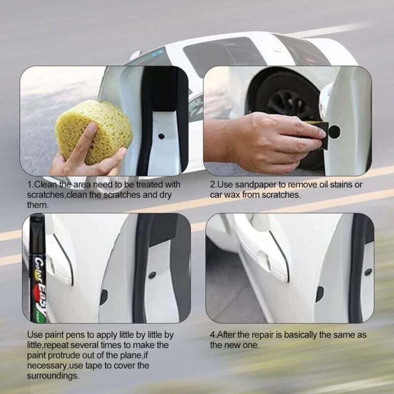 Touch Up Paint Pen, Car Touch Up Pen, Auto Scratch Repair Pen, Paint Scratch Repair, Anti-Scratch For Cars, Motorcycles - Image 4