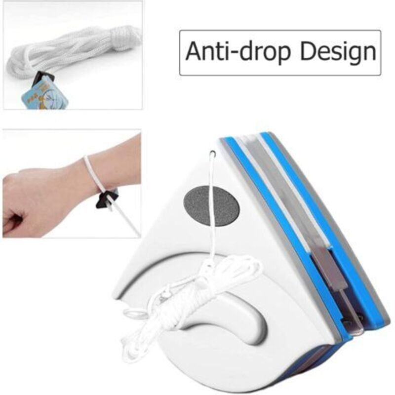 Magnetic Window Cleaning Tool For Double-Glazed Windows, Double-Sided Window Cleaning Brush, Interior Window Cleaning - Image 4