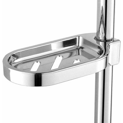 Shower Shelf No Drilling, Soap Holder For Shower Bar For Bathroom（Installation Hole Diameter 25Mm）