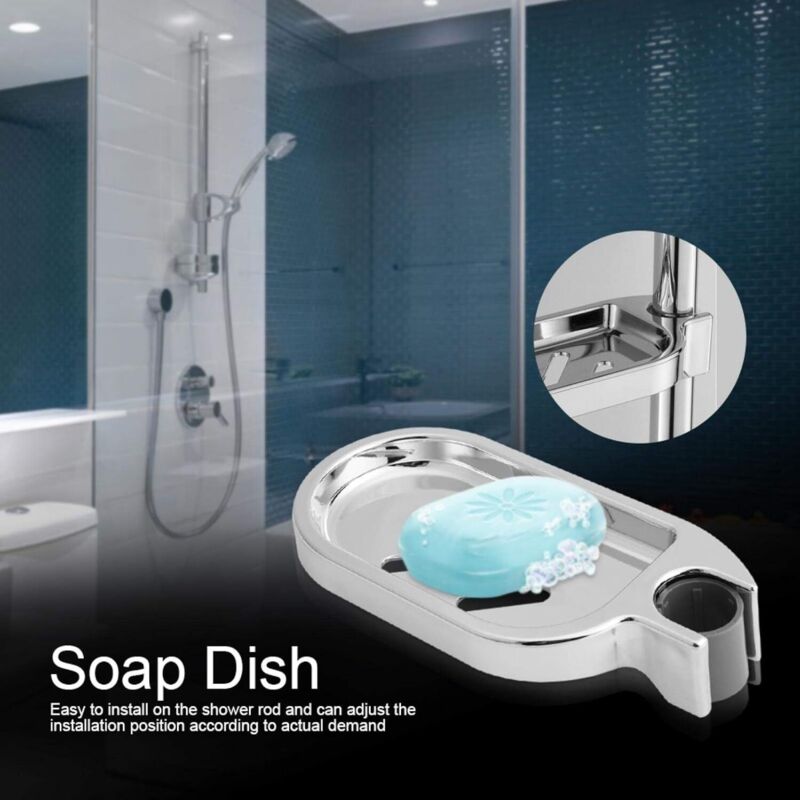 Shower Shelf No Drilling, Soap Holder For Shower Bar For Bathroom（Installation Hole Diameter 25Mm） - Image 4