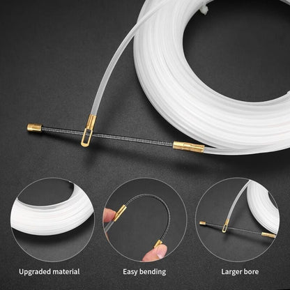 Electrical Wire Puller Nylon Needle With Flexible Guide Head, Pulling Eyelet Cable Pulling Aid, Empty Conduits Ø4 Mm, - Image 2